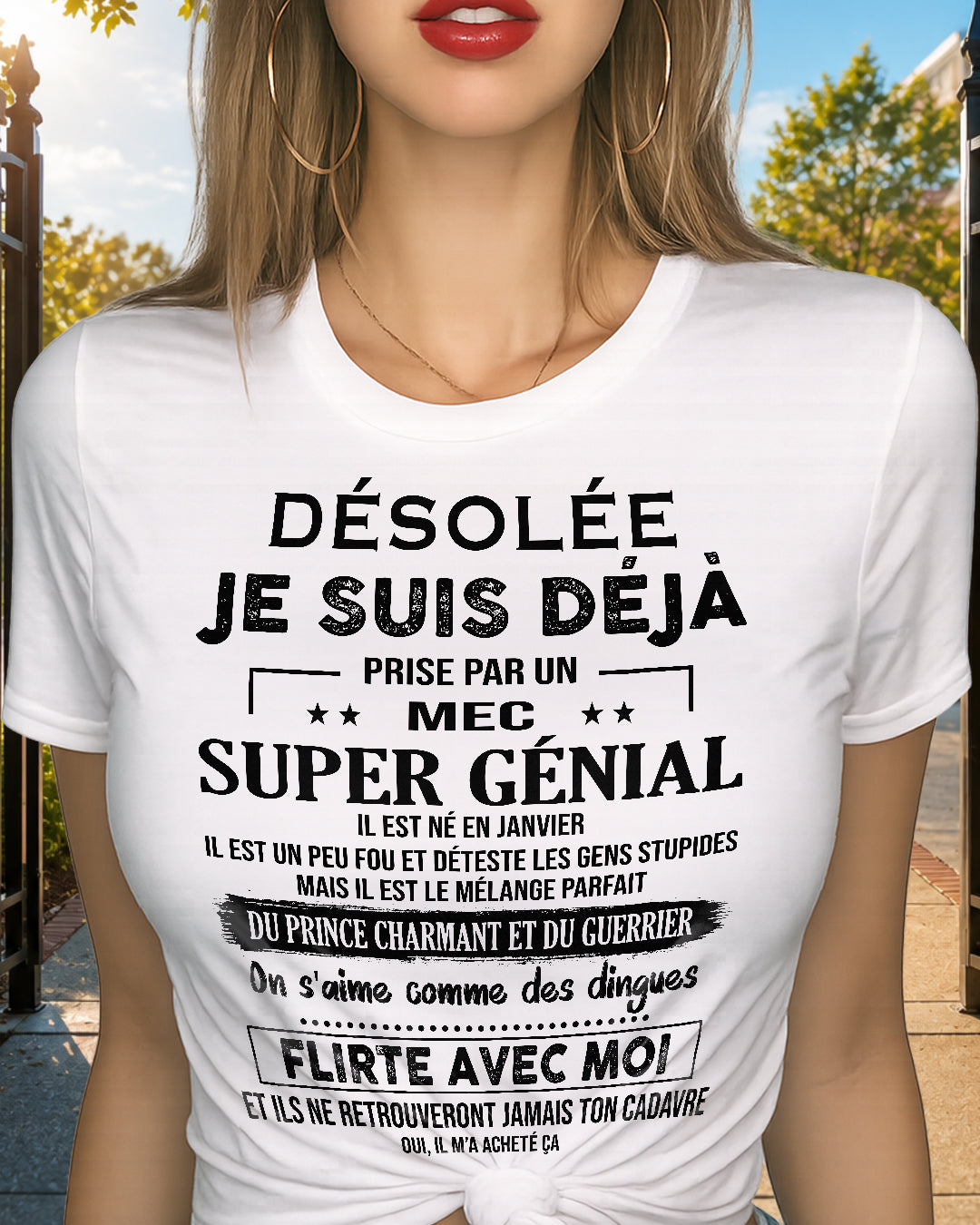 DSOLE JE SUIS DJ PRISE PAR UN Fr SKU65 01