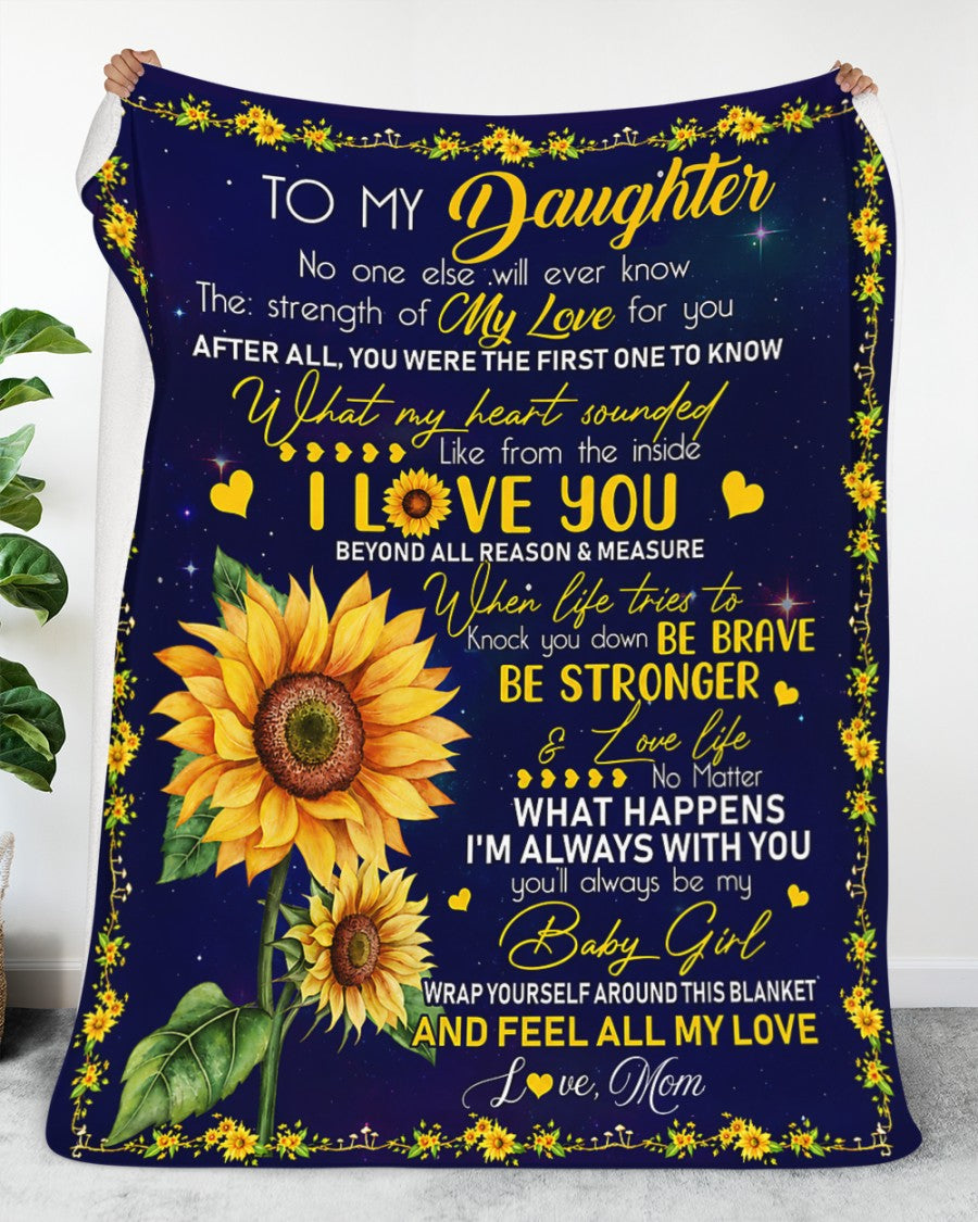 Special Gift For Your Daughter Blanket - BLANKETS FROM MOM 55