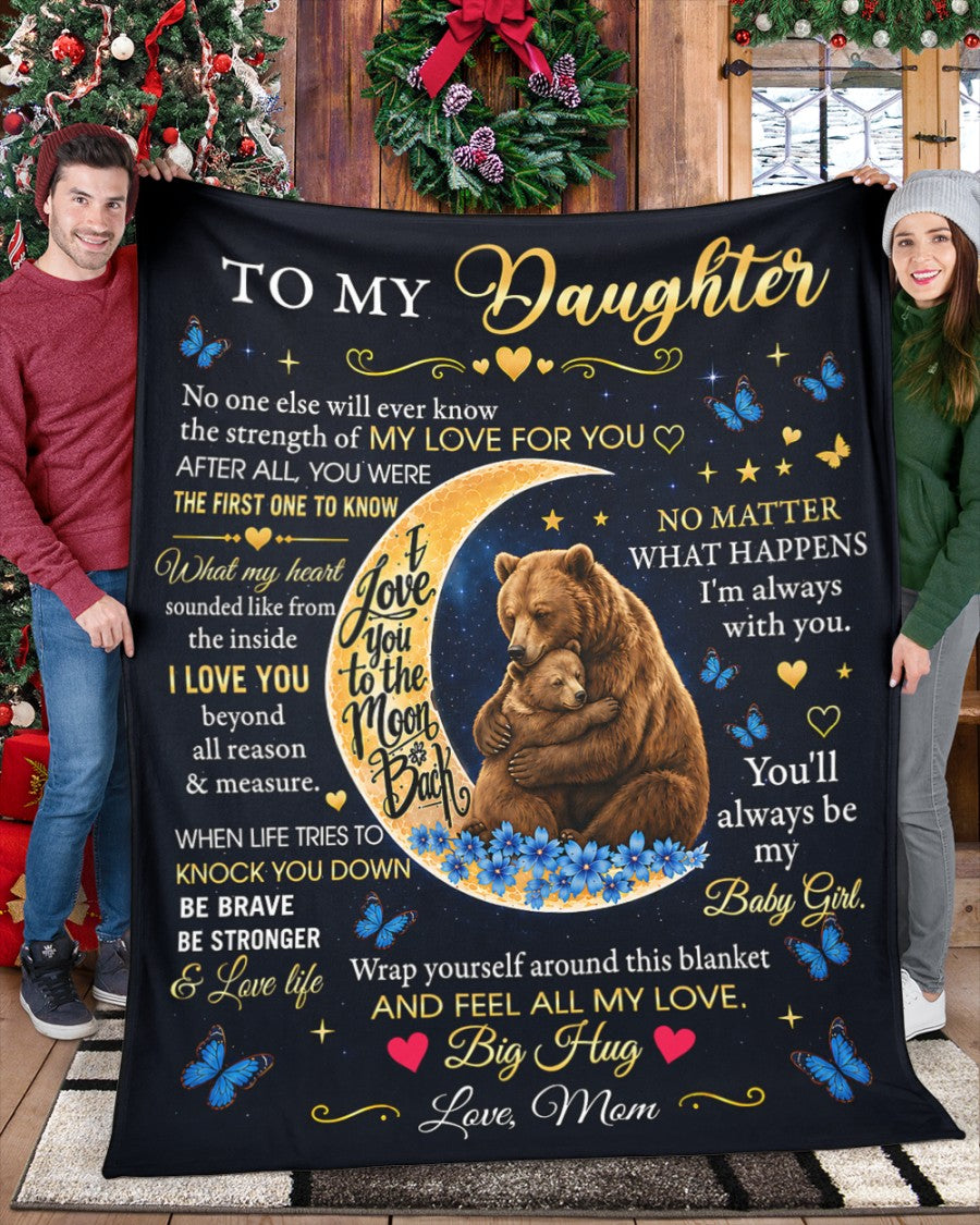 Special Gift For Your Daughter Blanket - BLANKETS FROM MOM 46