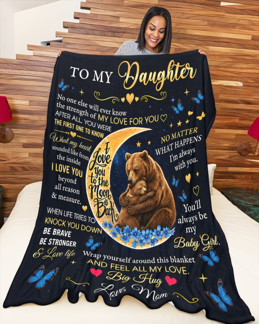 Special Gift For Your Daughter Blanket - BLANKETS FROM MOM 46