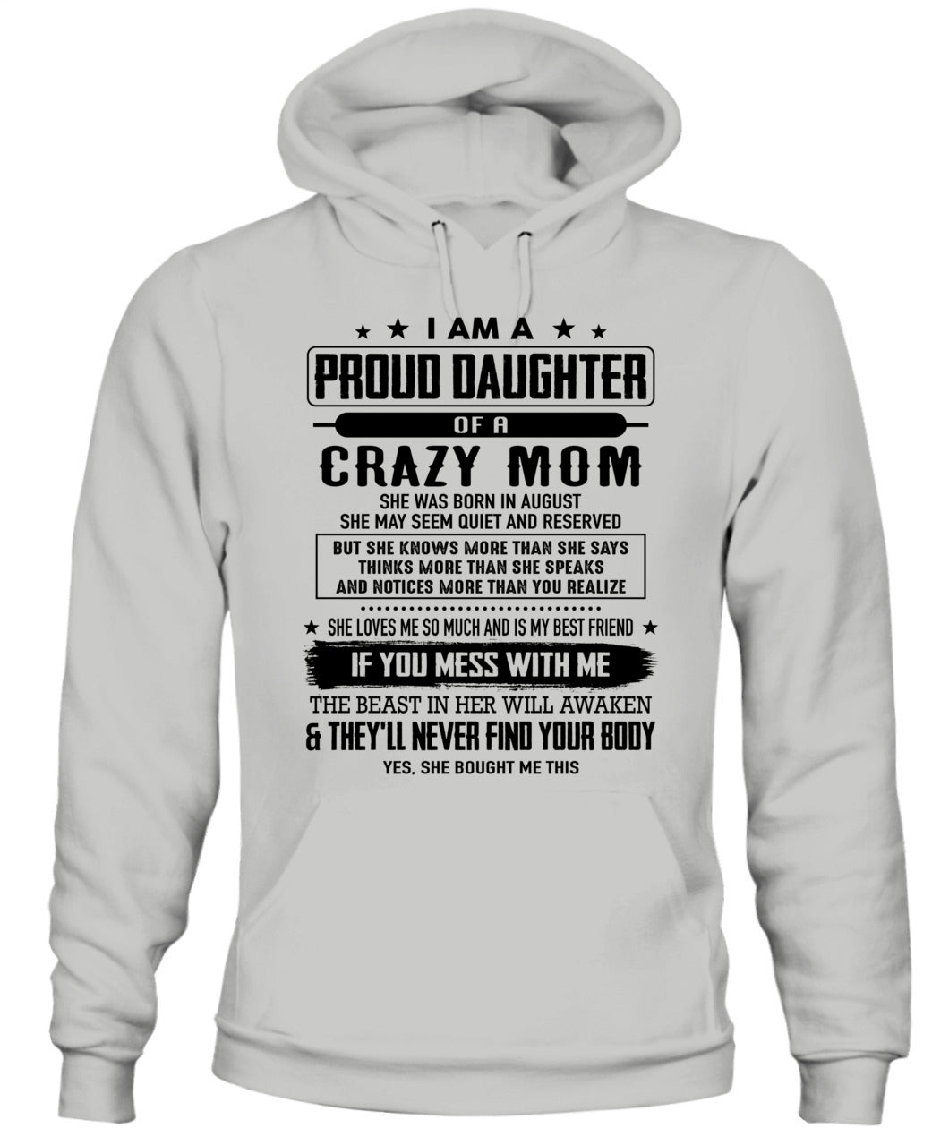 I AM A PROUD DAUGHTER OF A CRAZY MOM 08