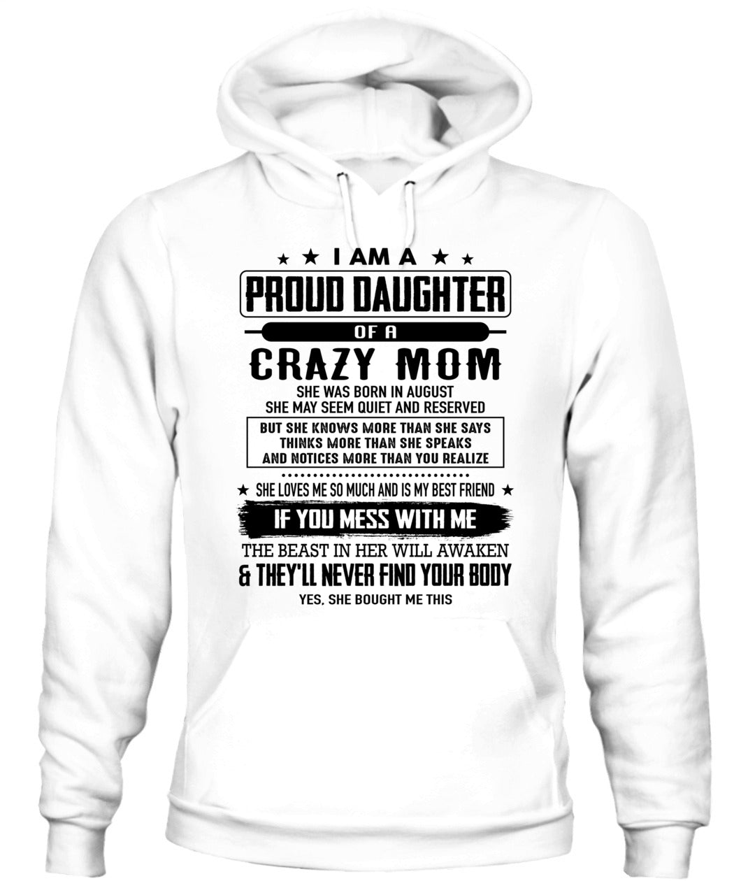I AM A PROUD DAUGHTER OF A CRAZY MOM 08