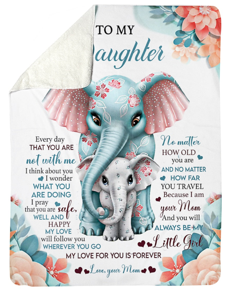 Special Gift For Your Daughter Blanket - BLANKETS FROM MOM 32
