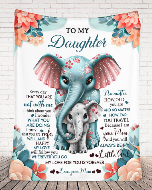 Special Gift For Your Daughter Blanket - BLANKETS FROM MOM 32