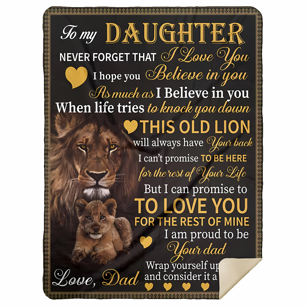 Special Gift For Your Daughter Blanket - BLANKETS FROM DAD 113