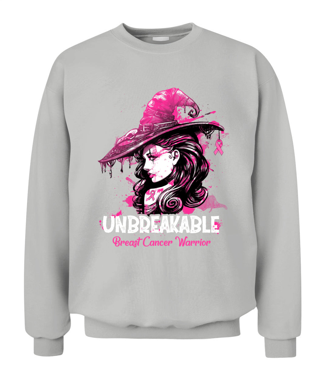 H3 - Halloween Breast Cancer Warrior Unbreakable T-Shirt
