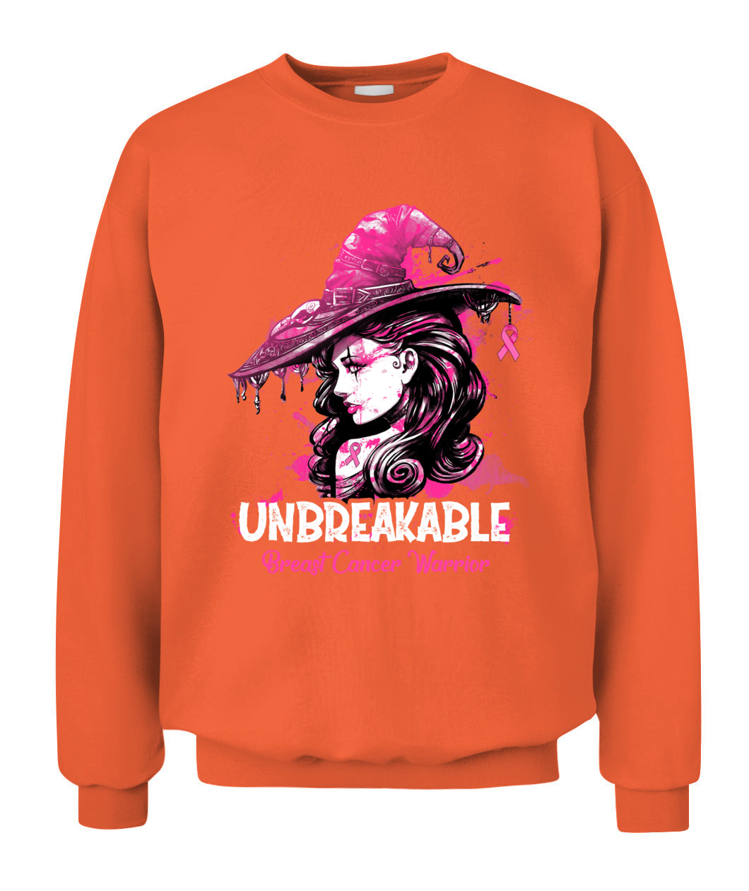 H3 - Halloween Breast Cancer Warrior Unbreakable T-Shirt