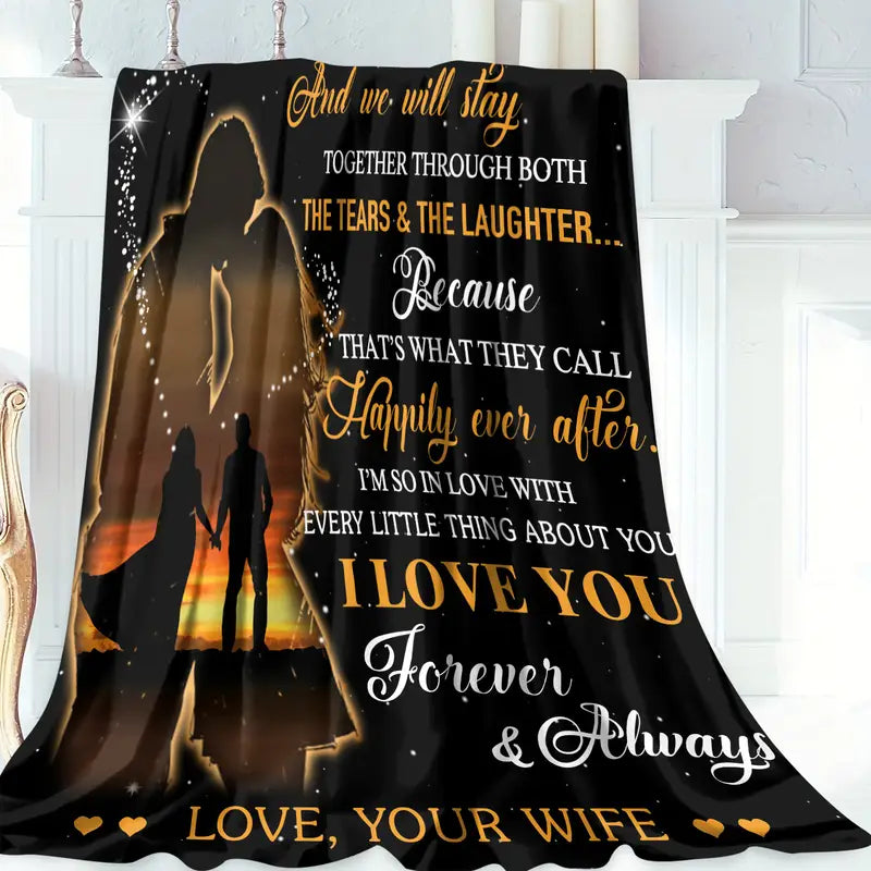 Special Gift For Your Husband Blanket - BLANKETS FROM WIFE 21