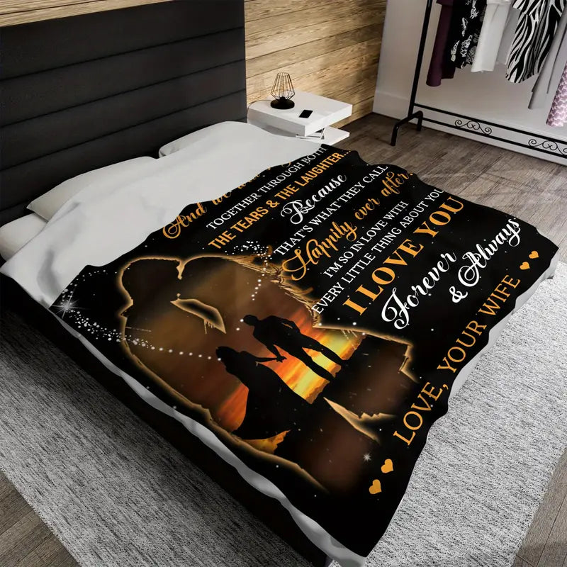 Special Gift For Your Husband Blanket - BLANKETS FROM WIFE 21