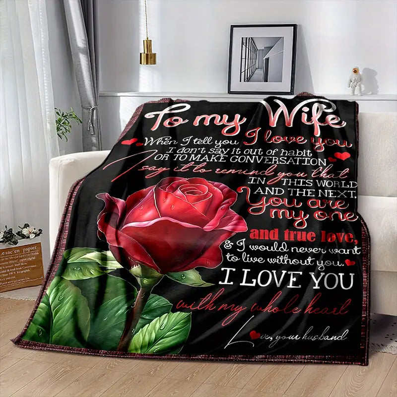 Special Gift For Your Wife Blanket - BLANKETS FROM HUSBAND 24
