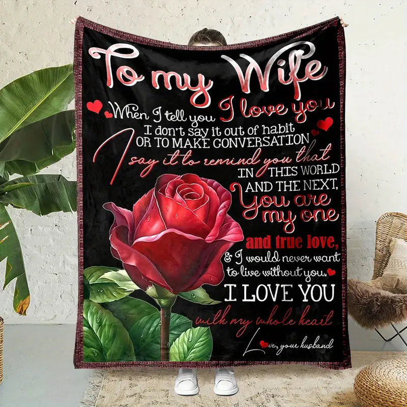 Special Gift For Your Wife Blanket - BLANKETS FROM HUSBAND 24