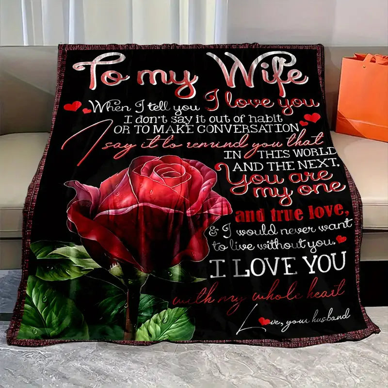Special Gift For Your Wife Blanket - BLANKETS FROM HUSBAND 24