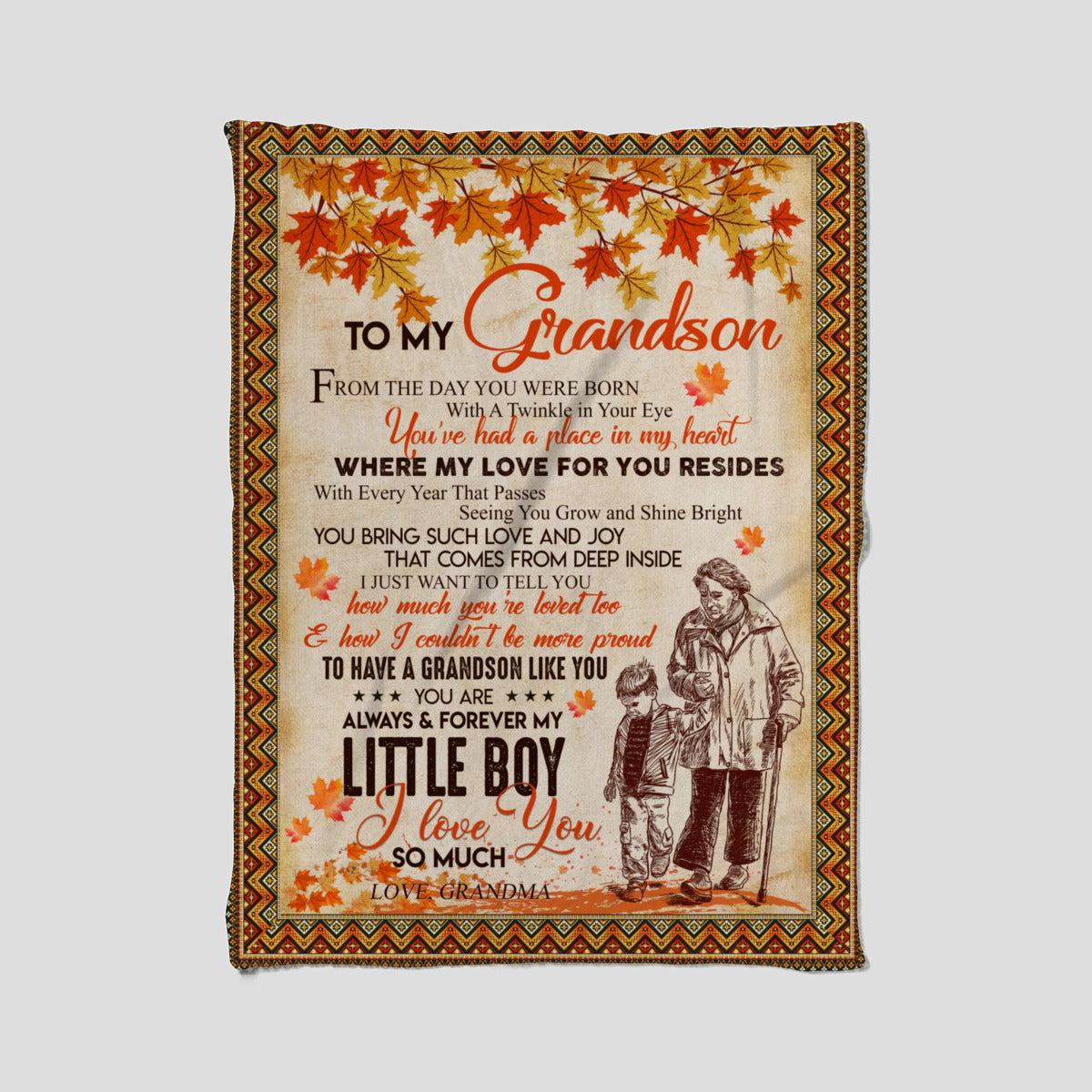 grand-mère petit-fils couverture