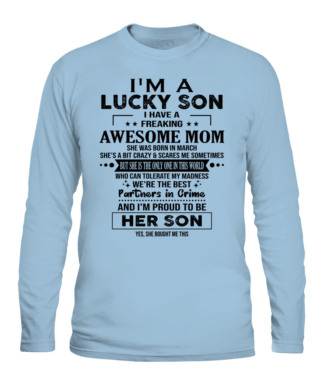 ICH BIN EIN GLÜCKLICHER SOHN, ICH HABE EINE VERDAMMT FANTASTISCHE MAMA 03