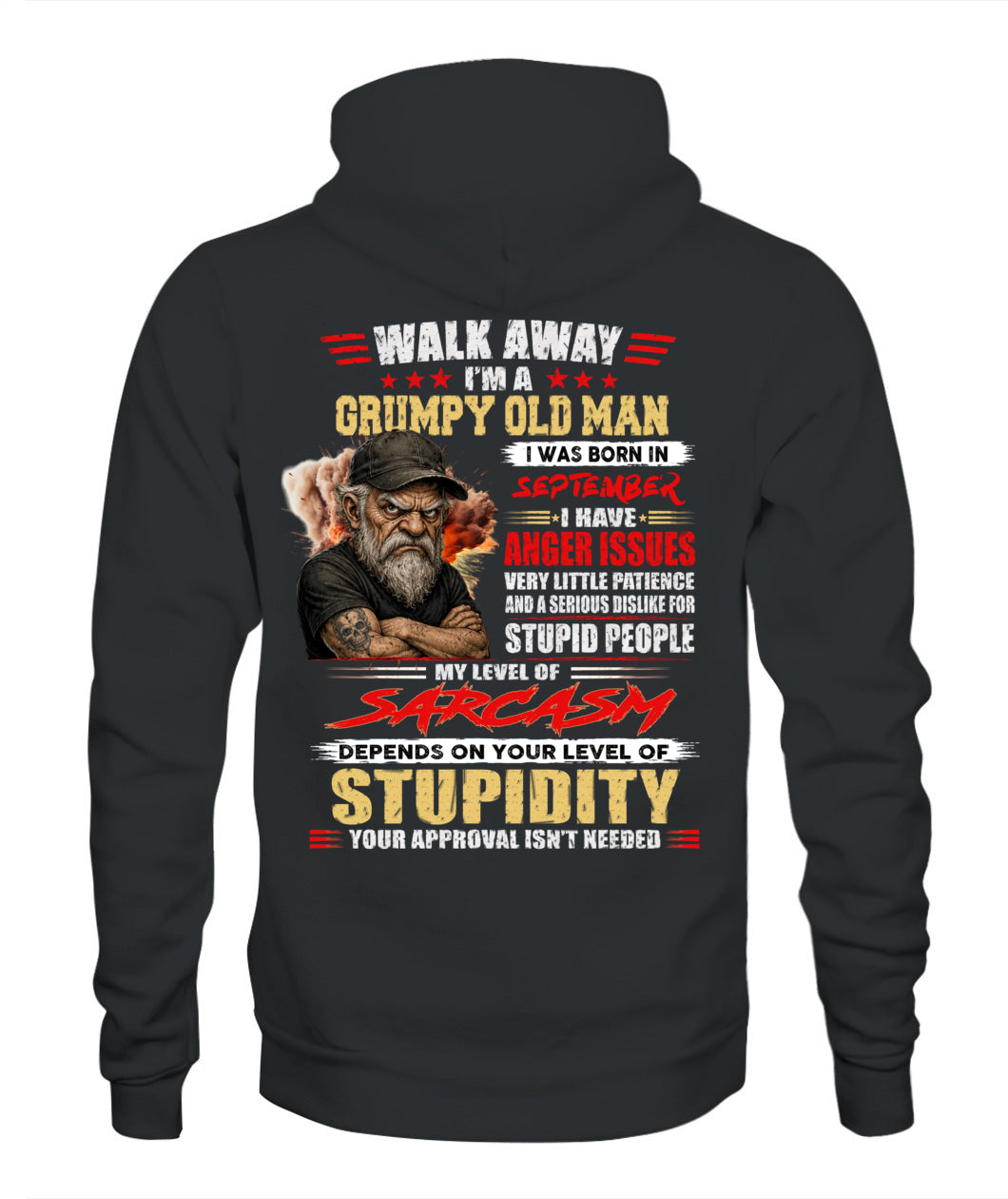 WALK AWAY IM A GRUMPY OLD MAN US SKU62 09