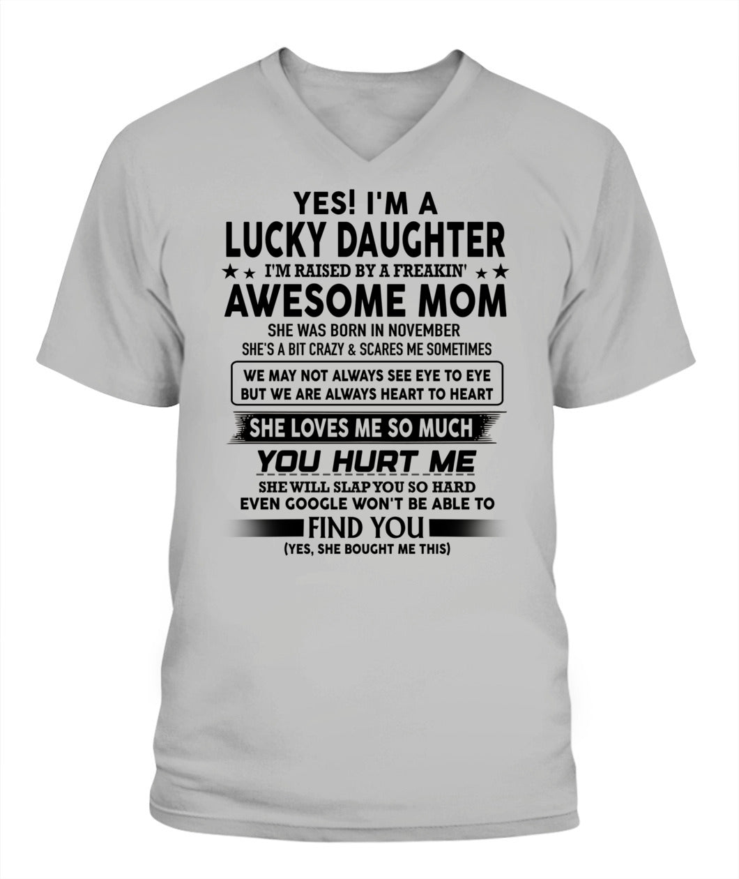 YES IM A LUCKY DAUGHTER IM RAISED BY A FREAKIN 11