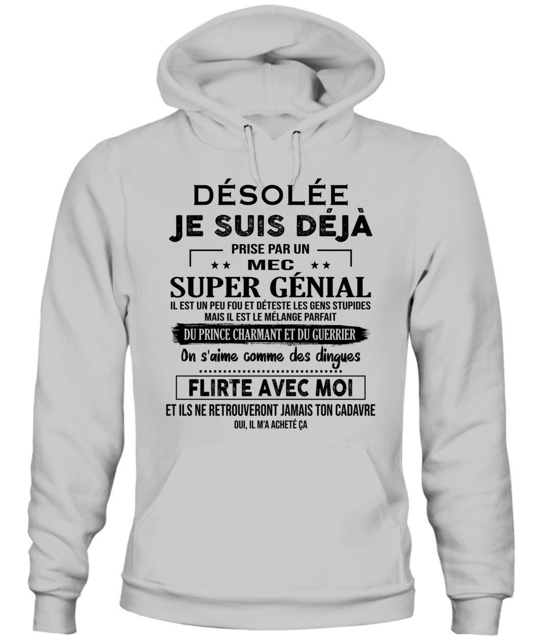 DÉSOLÉE JE SUIS DÉJÀ PRISE PAR UN Fr SKU65 00