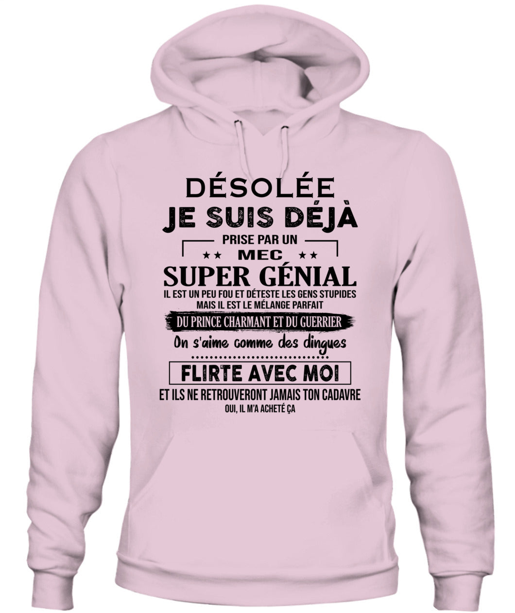DÉSOLÉE JE SUIS DÉJÀ PRISE PAR UN Fr SKU65 00