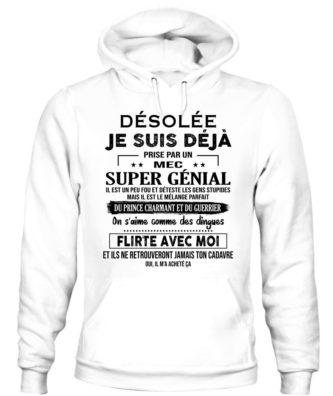 DÉSOLÉE JE SUIS DÉJÀ PRISE PAR UN Fr SKU65 00