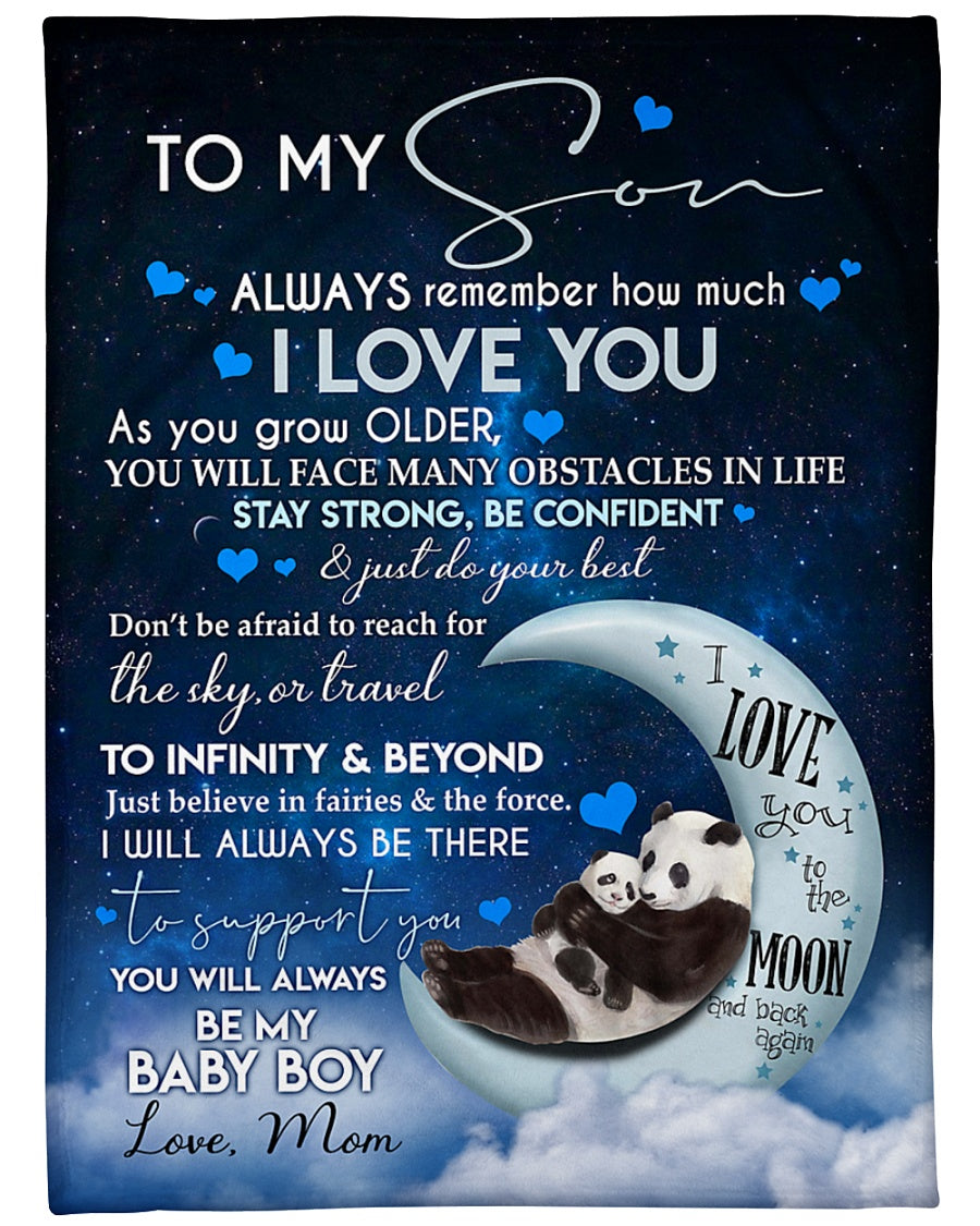 Special Gift For Your Son Blanket - BLANKETS FROM MOM 116