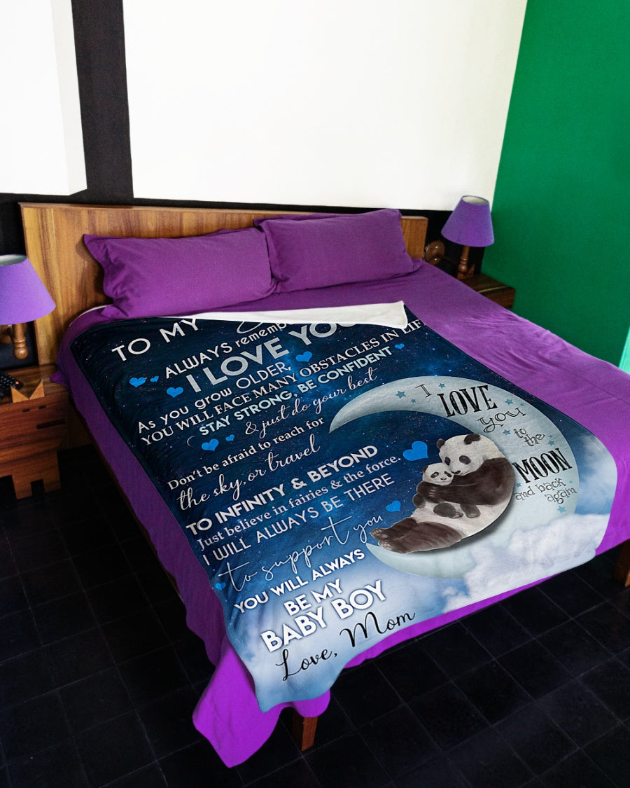Special Gift For Your Son Blanket - BLANKETS FROM MOM 27