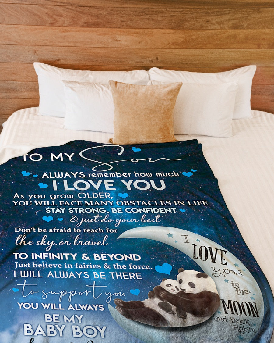 Special Gift For Your Son Blanket - BLANKETS FROM MOM 27