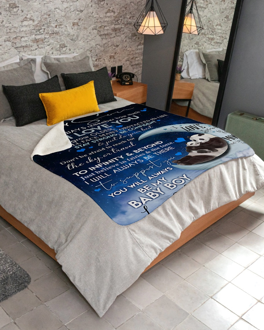 Special Gift For Your Son Blanket - BLANKETS FROM MOM 27