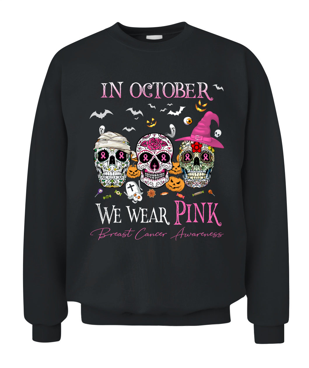 H7 - In October We Wear Pink Breast Cancer Awareness T-Shirt