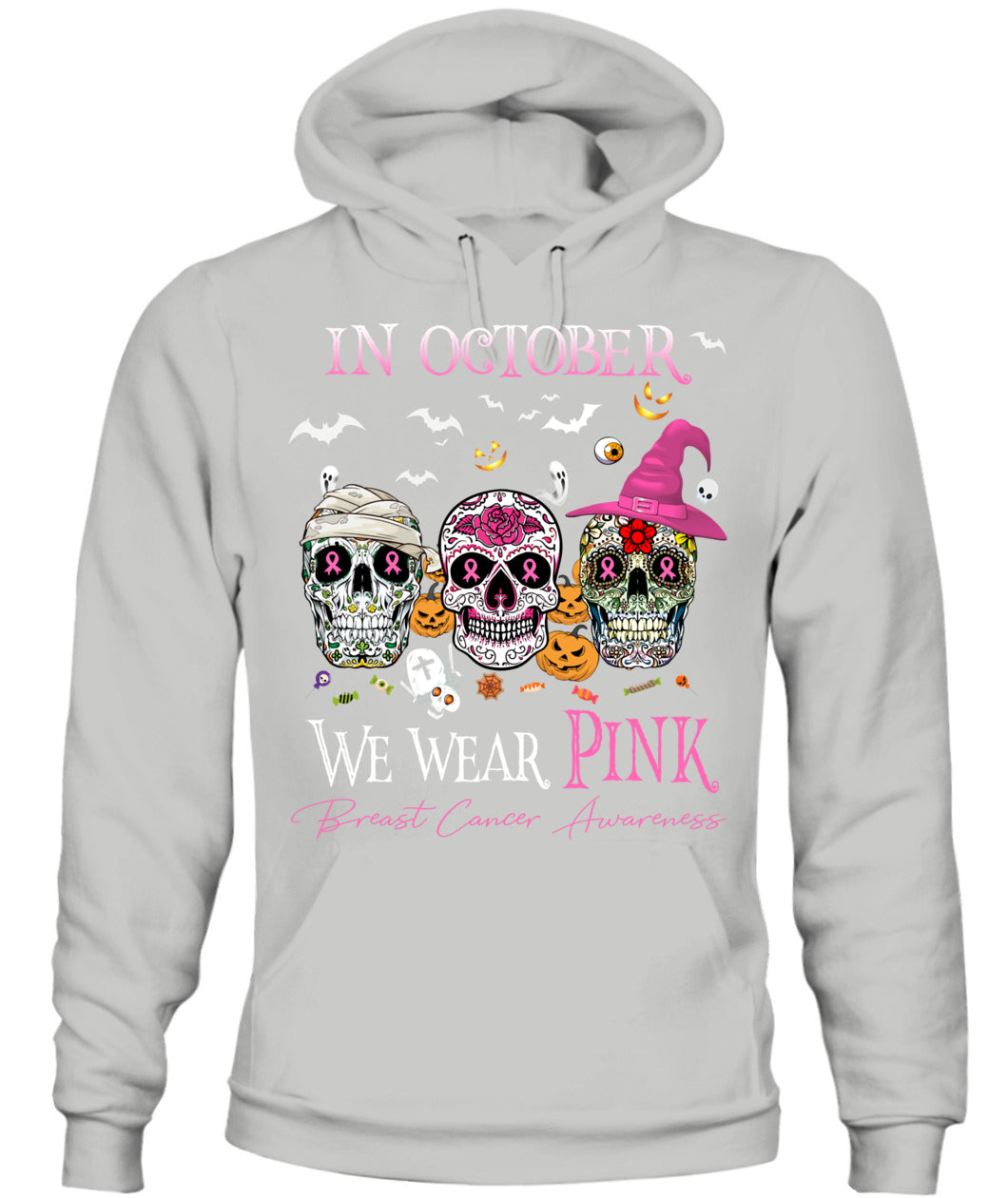 H7 - In October We Wear Pink Breast Cancer Awareness T-Shirt