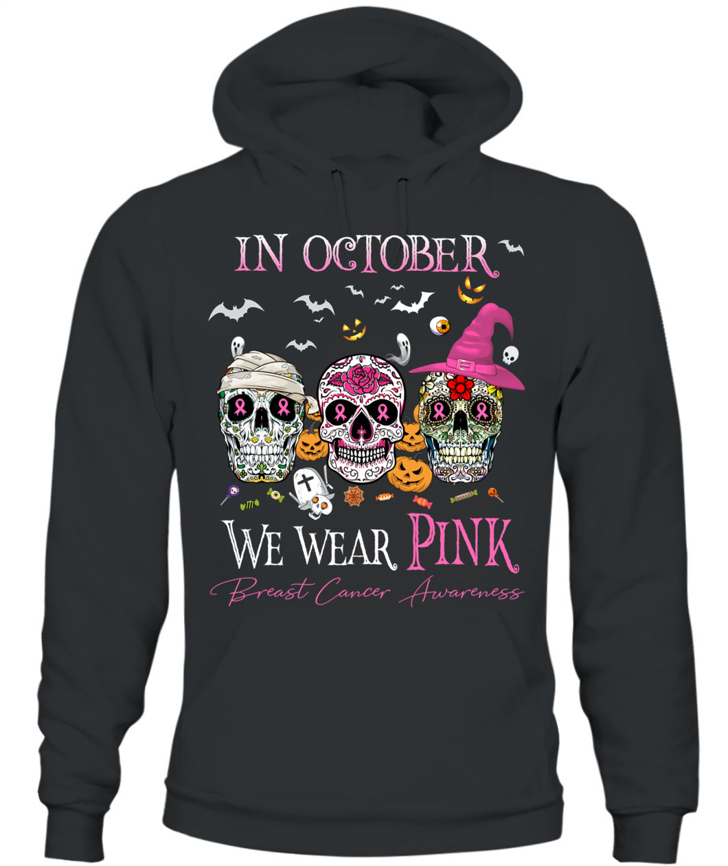 H7 - In October We Wear Pink Breast Cancer Awareness T-Shirt