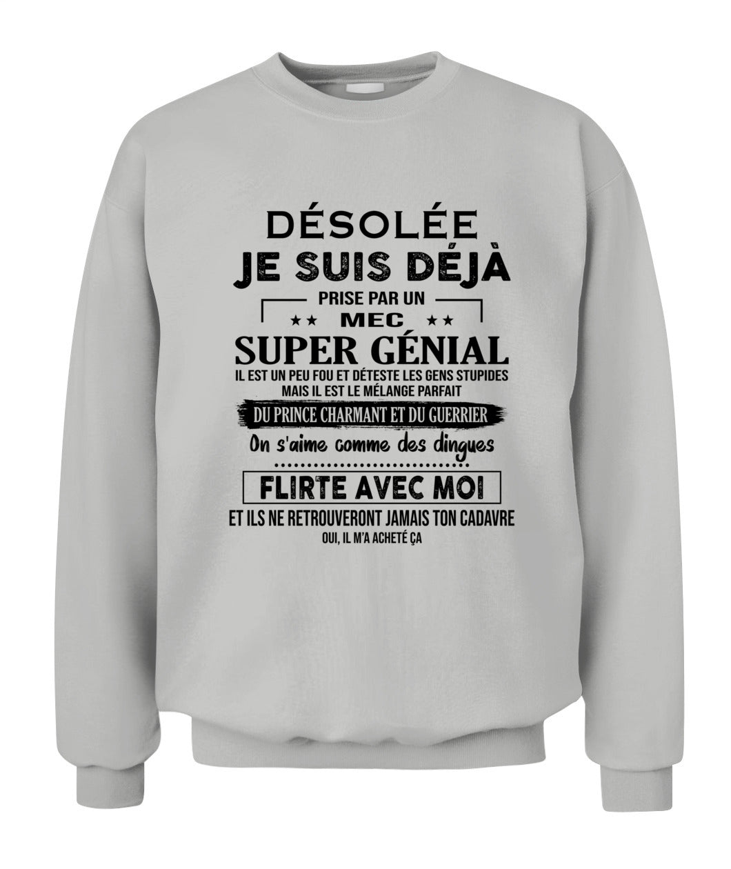 DÉSOLÉE JE SUIS DÉJÀ PRISE PAR UN Fr SKU65 00