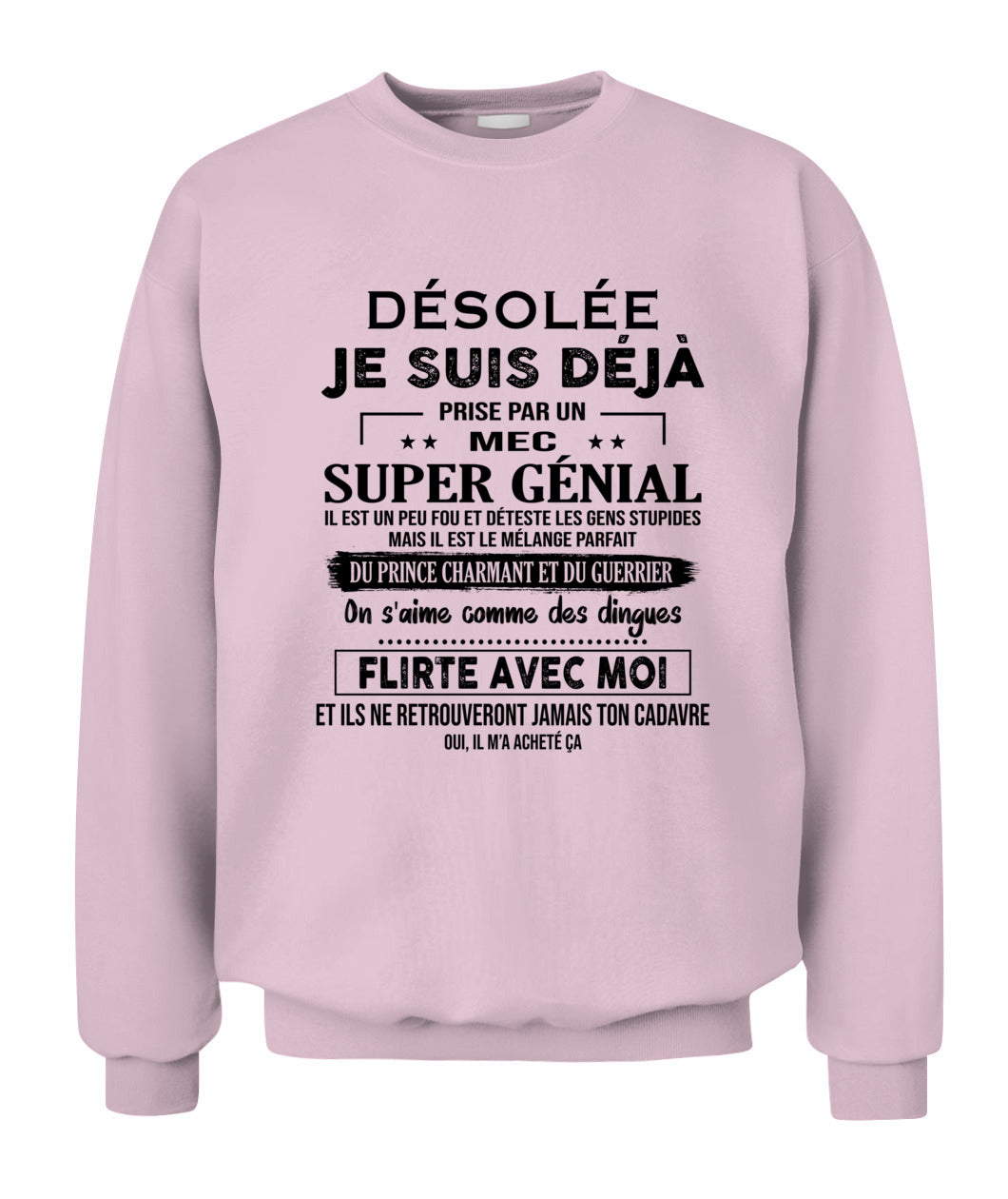DÉSOLÉE JE SUIS DÉJÀ PRISE PAR UN Fr SKU65 00