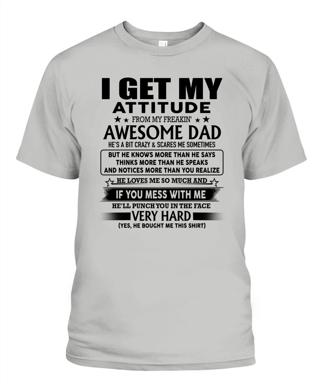 MEINE FREAKIN' GEILE EINSTELLUNG HABE ICH VON MEINEM VATER 00