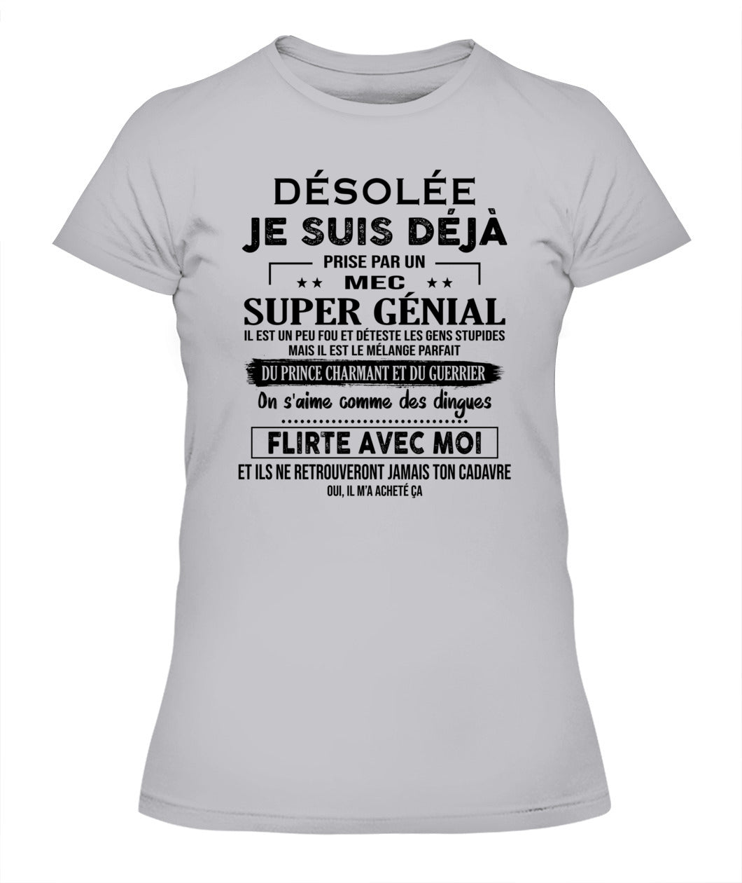 DÉSOLÉE JE SUIS DÉJÀ PRISE PAR UN Fr SKU65 00