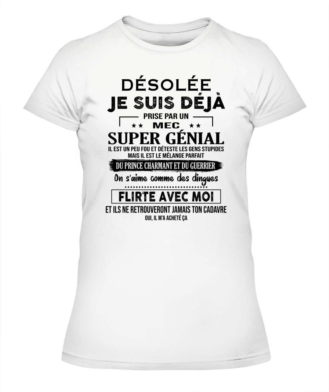 DÉSOLÉE JE SUIS DÉJÀ PRISE PAR UN Fr SKU65 00