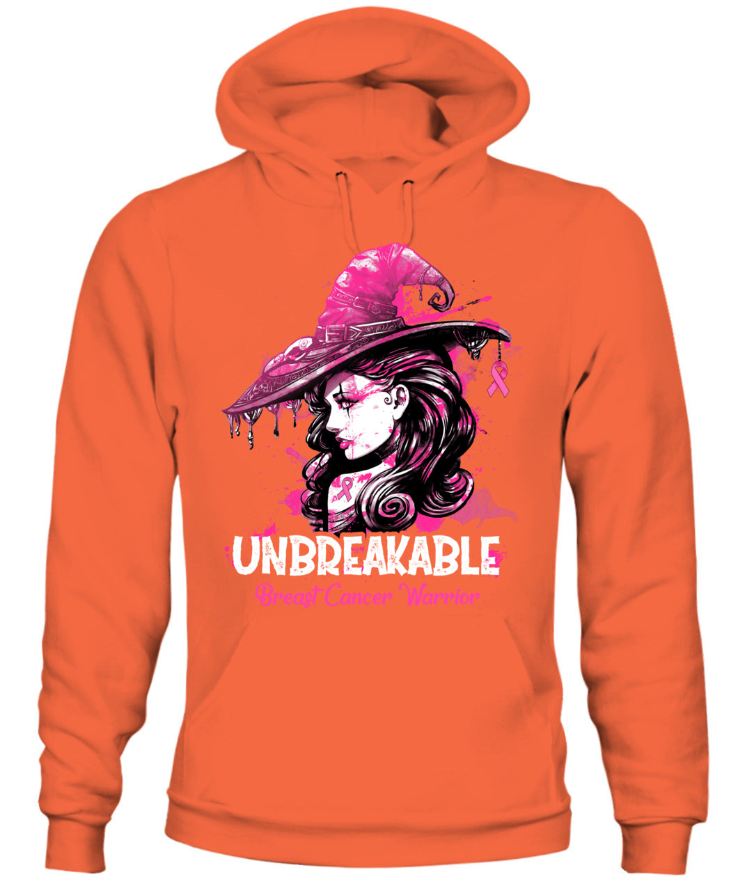 H3 - Halloween Breast Cancer Warrior Unbreakable T-Shirt