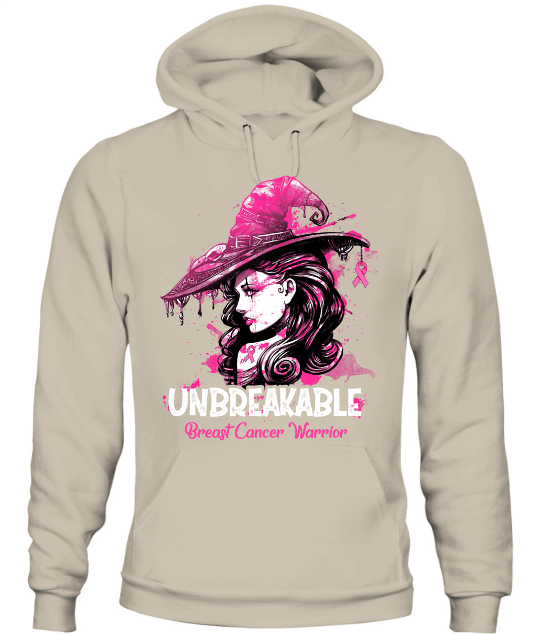 H3 - Halloween Breast Cancer Warrior Unbreakable T-Shirt