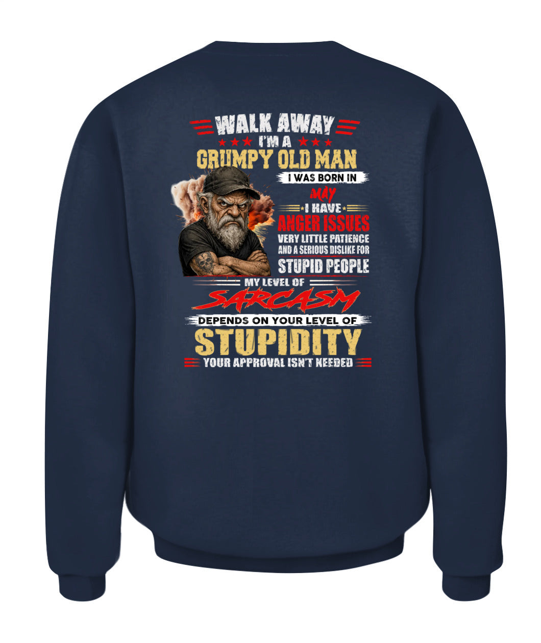 WALK AWAY IM A GRUMPY OLD MAN US SKU62 05