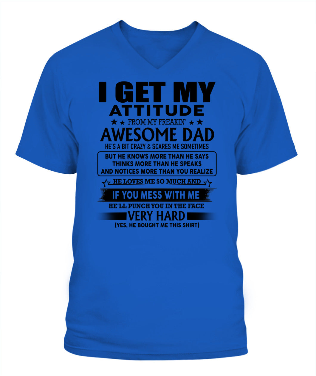 MEINE FREAKIN' GEILE EINSTELLUNG HABE ICH VON MEINEM VATER 00