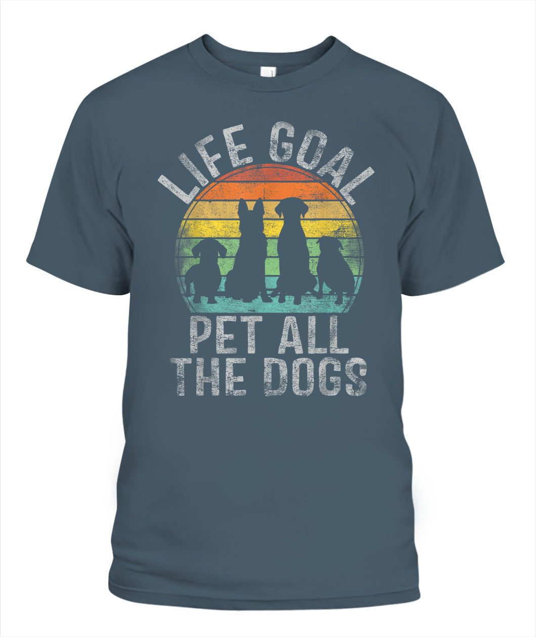 Chemise « Caresser tous les chiens » pour femmes et enfants amusante – Animaux SKU10