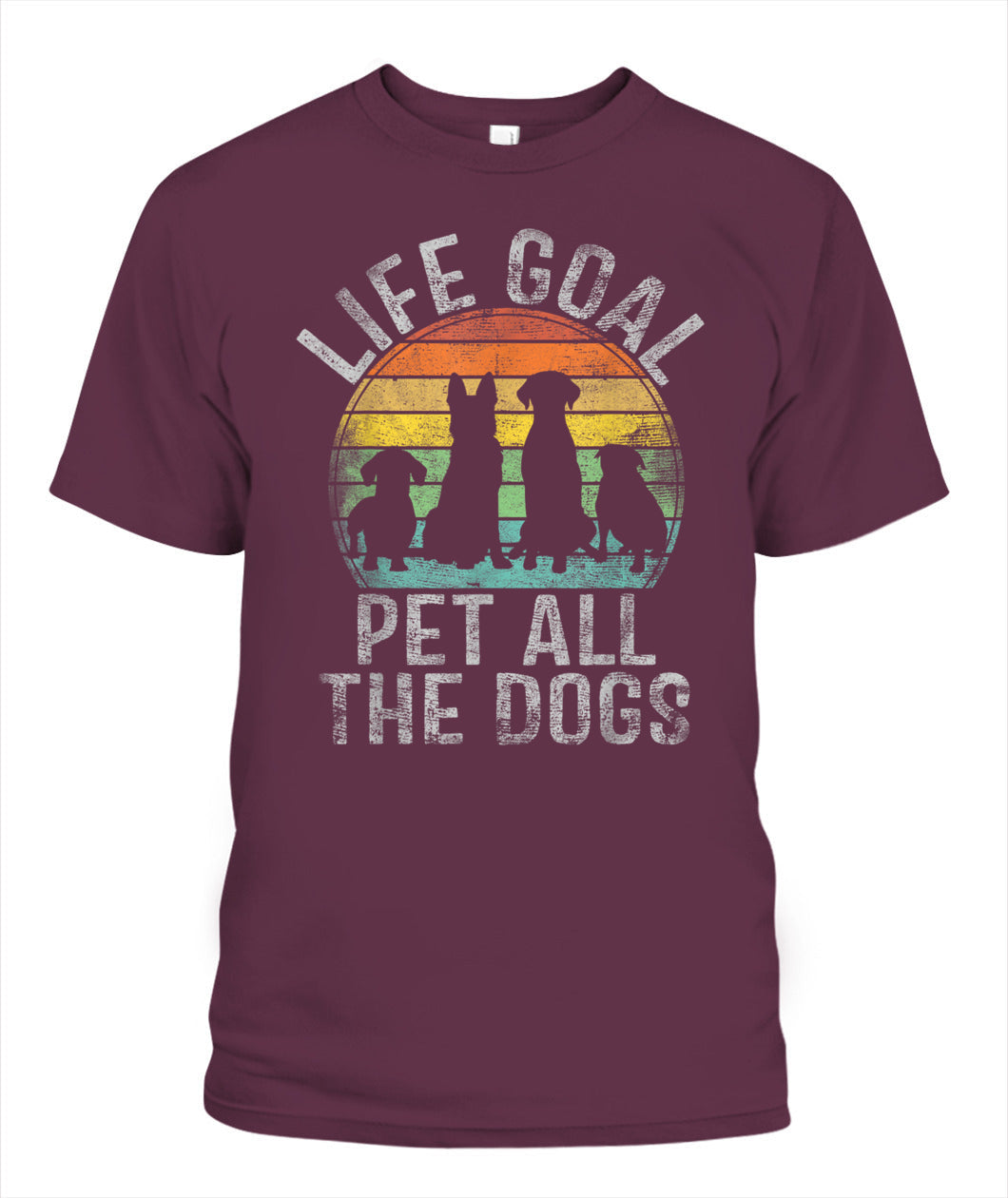 Chemise « Caresser tous les chiens » pour femmes et enfants amusante – Animaux SKU10