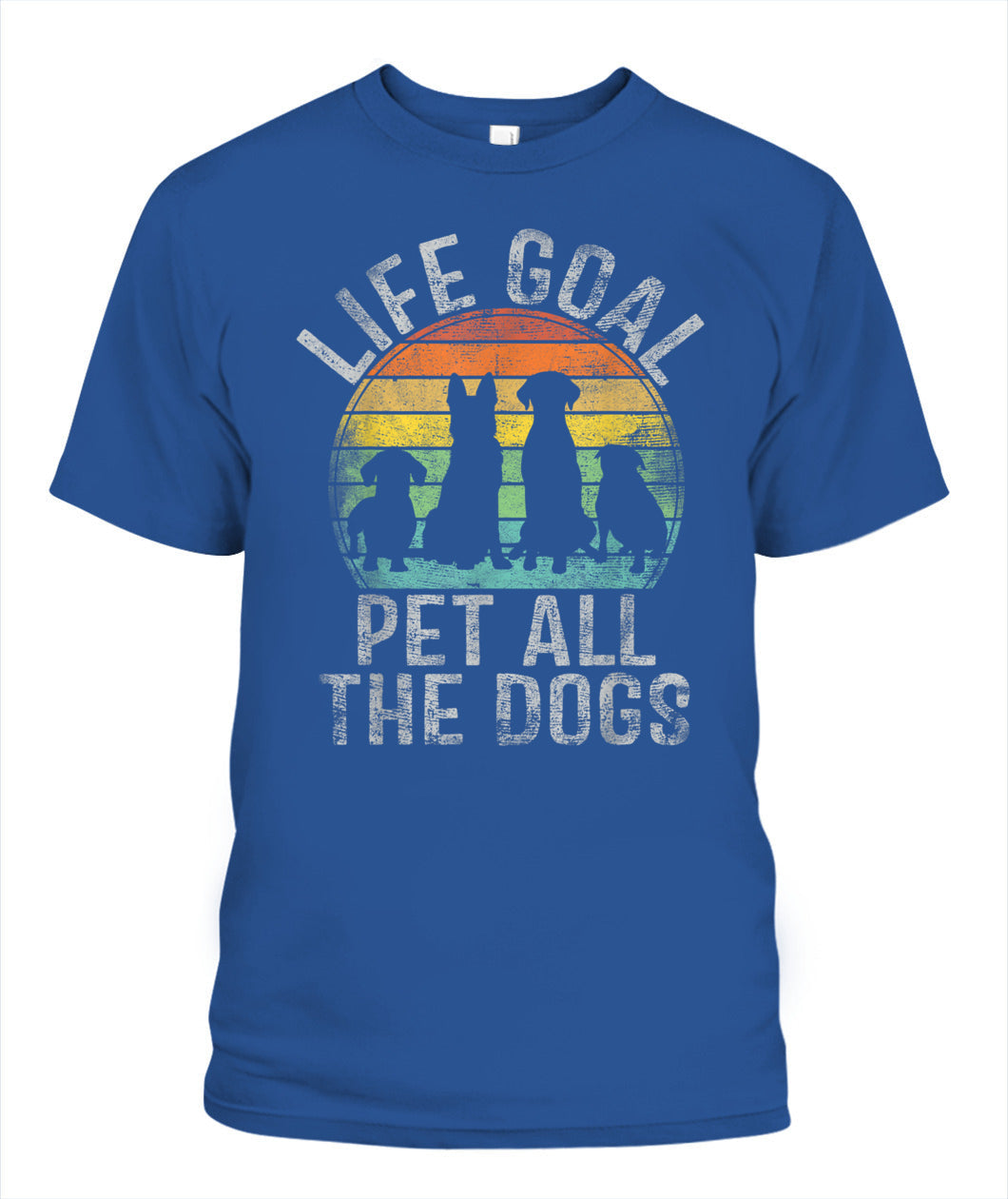Chemise « Caresser tous les chiens » pour femmes et enfants amusante – Animaux SKU10