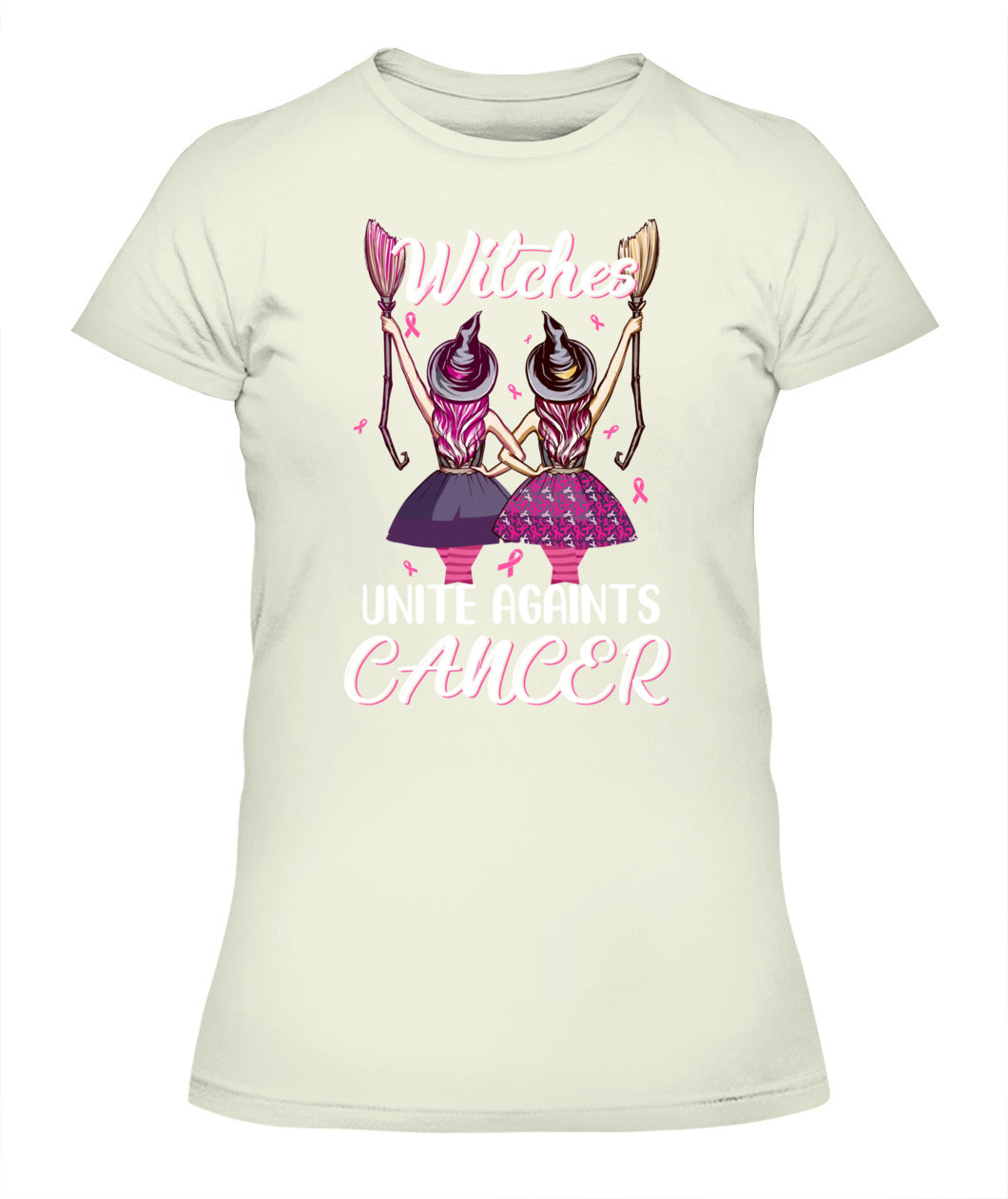 Witches Unite Against Breast Cancer Wear Pink Halloween Classic T-Shirt Essential T-Shirt