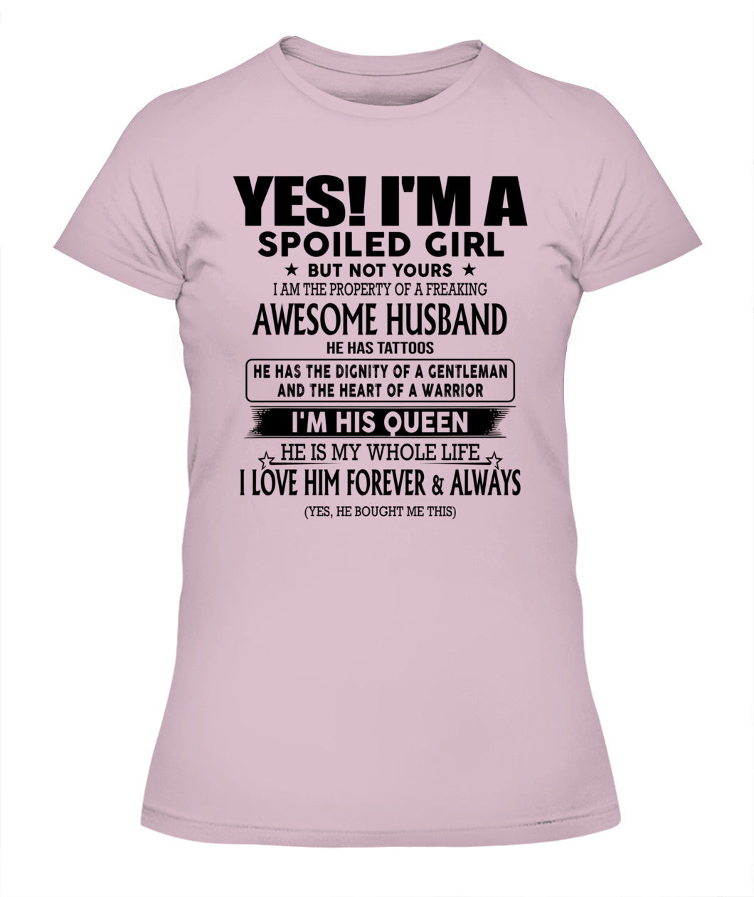 I AM THE PROPERTY OF A FREAKING AWESOME HUSBAND TATTOOS