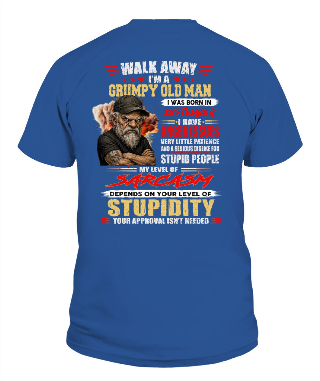 WALK AWAY IM A GRUMPY OLD MAN US SKU62 09