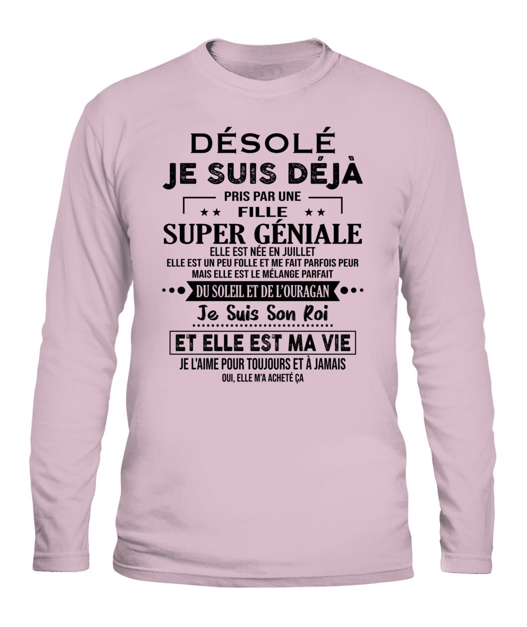 Désolé Je suis déjà 07
