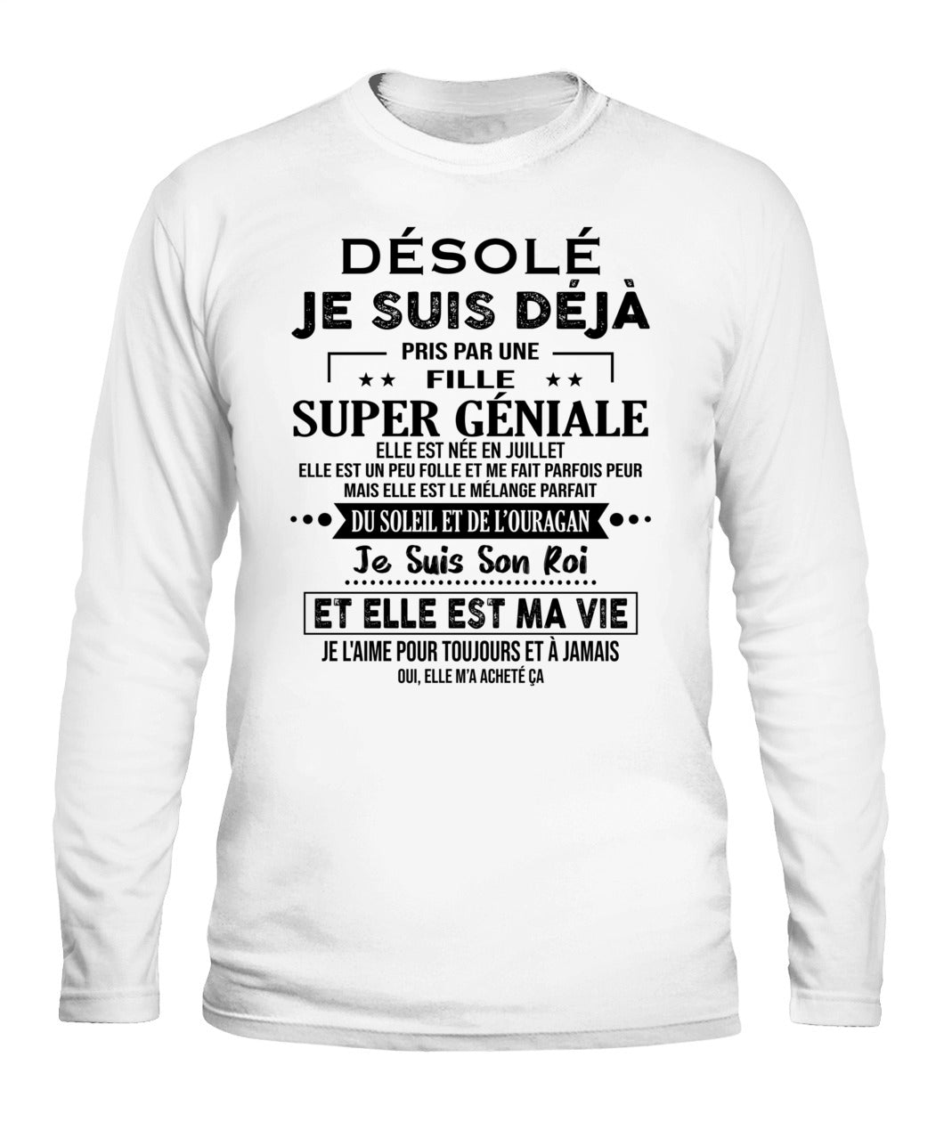 Désolé Je suis déjà 07