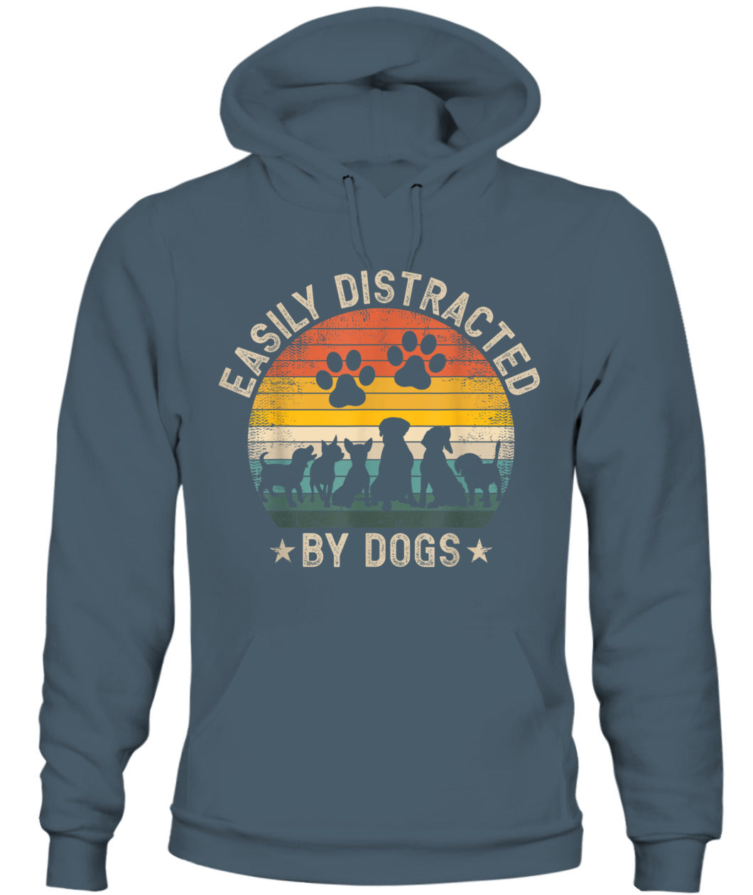 Easily Distracted By Dogs Pet Dog Lover - Animals SKU06