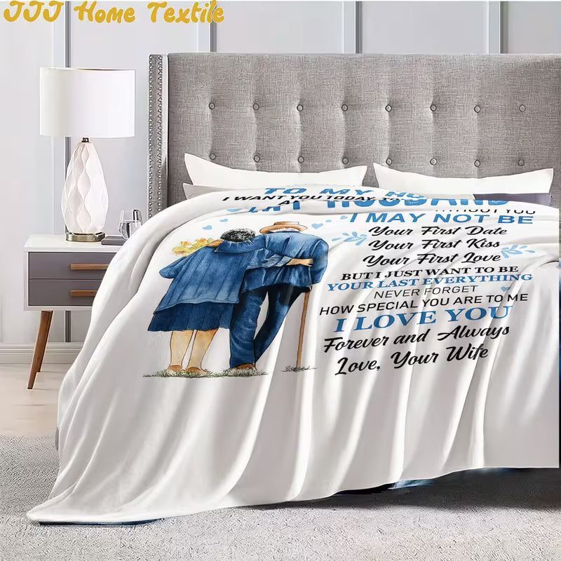 Special Gift For Your Husband Blanket - BLANKETS FROM WIFE 25