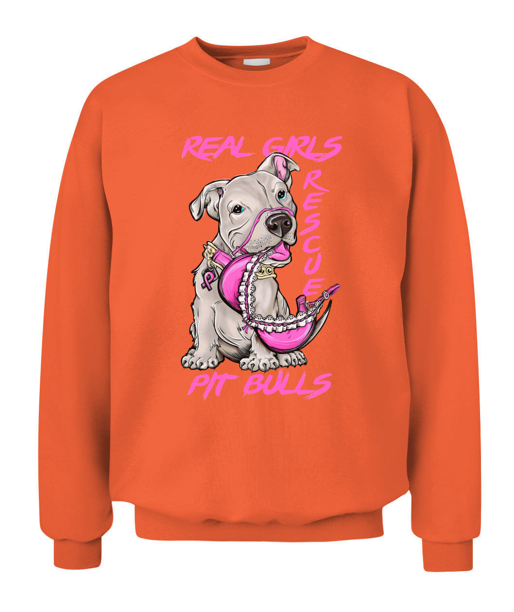 D14-Real Girls Rescue Pit Bulls Classic T-Shirt
